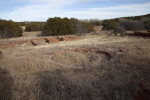 View of The Torreón Foundations in the Convento