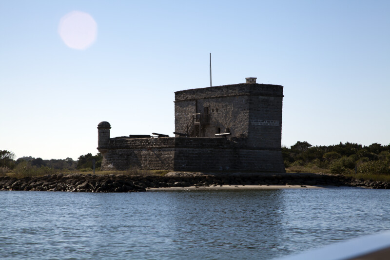 View Two of Fort Matanzas, from the Southeast and Matanzas River
