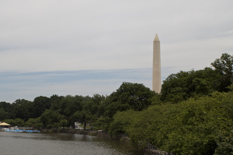 Washington Monument and Potomac Tidal Basin