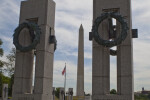 Washington Monument and World War Two Memorial