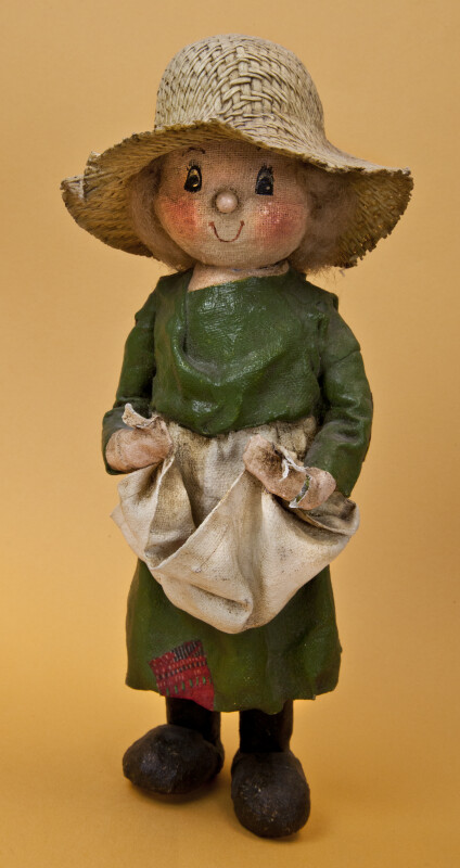 Washington State Handcrafted Female Doll Made from Cloth  (Full View)