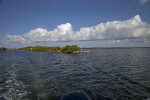 Water and Low Clouds at Biscayne National Park