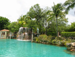 Waterfall and Lifeguard Station