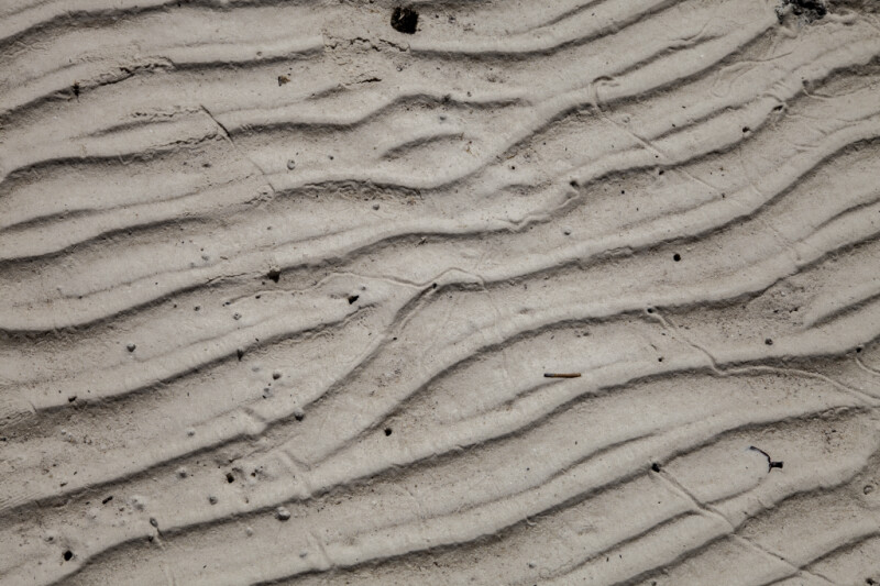 Wavy Pattern on Sand at Biscayne National Park