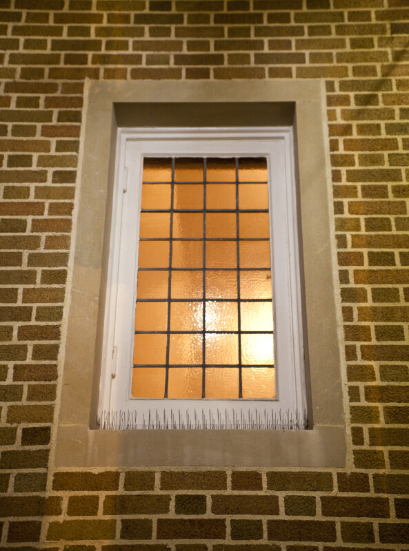 Window and Brick Wall