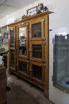 Wooden Cabinet and Freezer in the Castolon Store