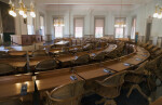 Wooden Desks at House Chamber