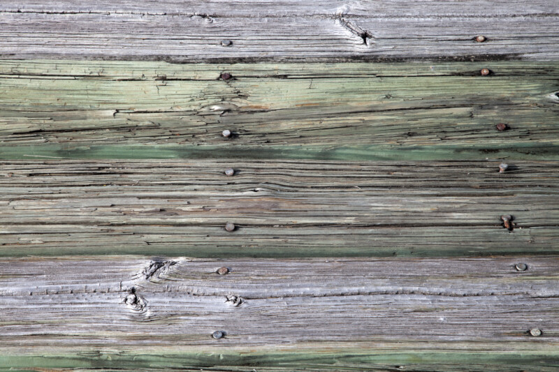 Wooden Planks at the Flamingo Marina of Everglades National Park