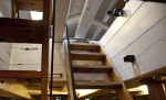 Wooden Stairs between the Gun Deck and the Berth