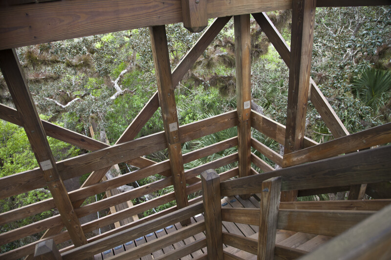 Wooden Structure at Myakka River State Park