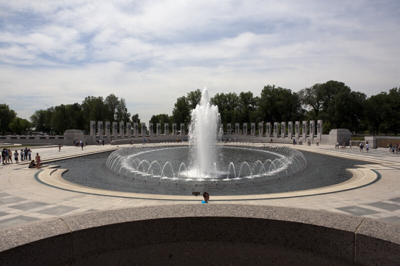 World War Two Memorial Fountain