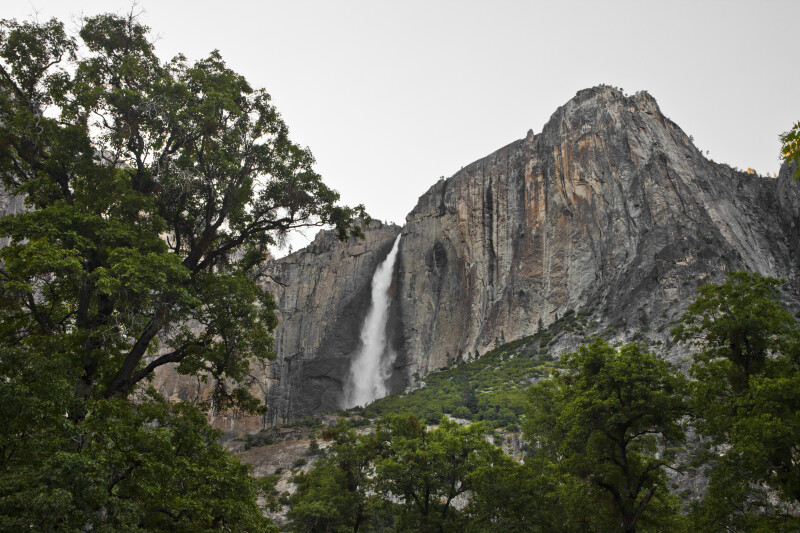 Yosemite Point and Upper Yosemite Falls