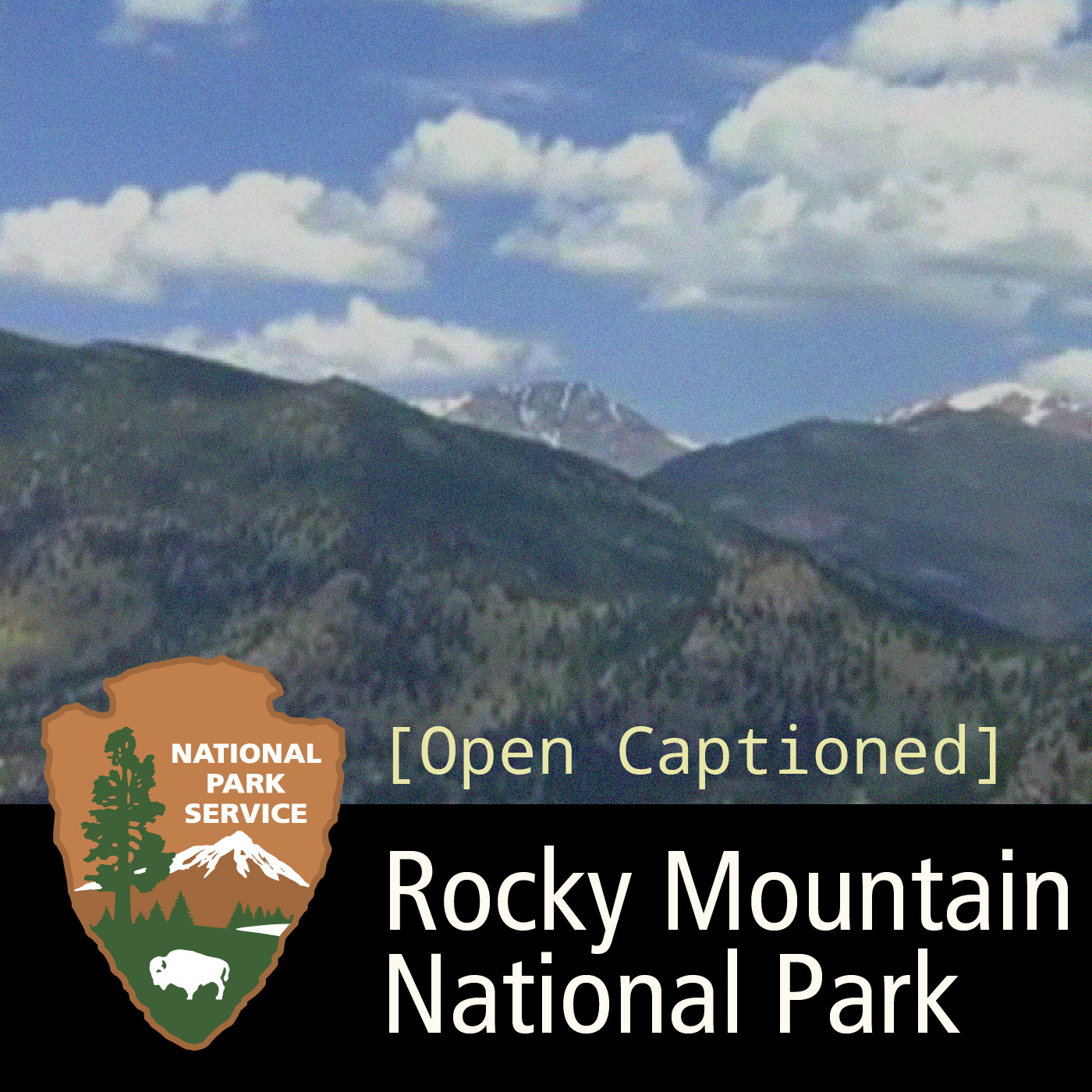 Rocky Mountain National Park, Captioned Podcast artwork