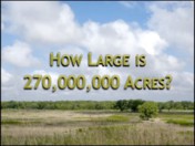 How Large Is 270,000,000 Acres?