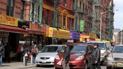 A Busy Street in Chinatown