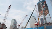 Construction Cranes in New York City