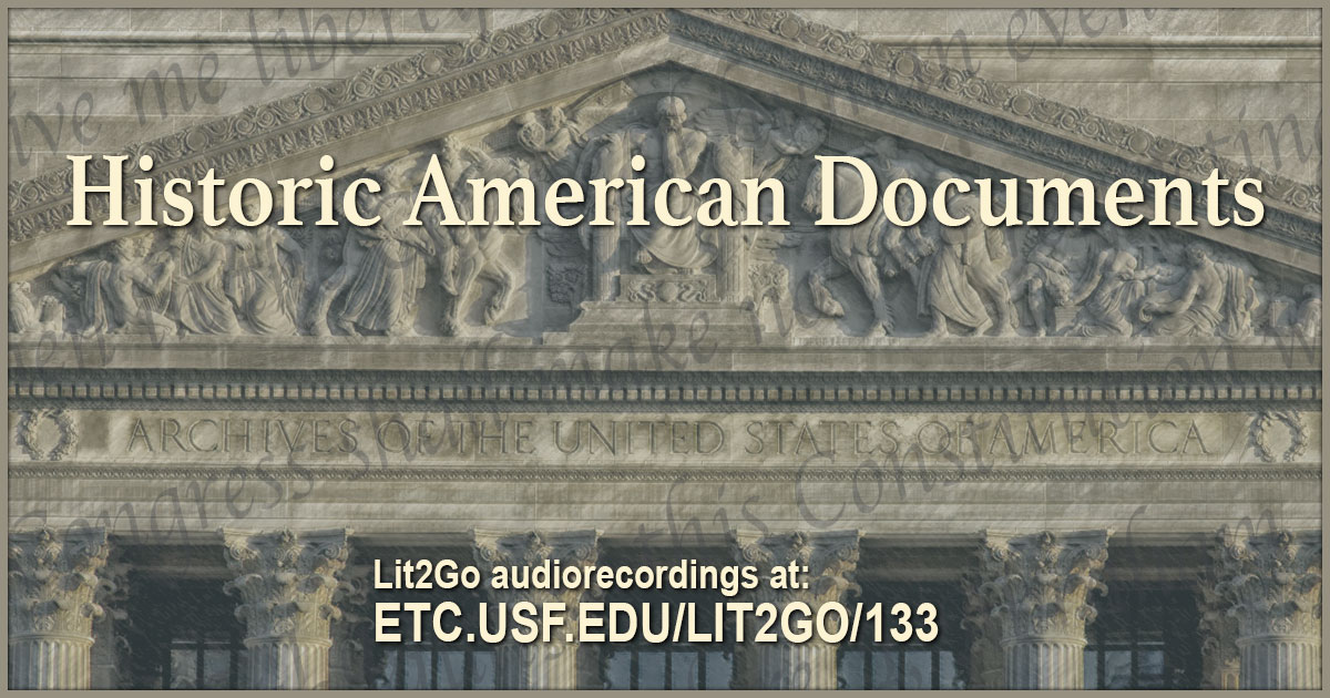 Historic American Documents Fcit Lit2go Etc