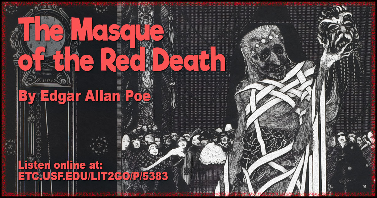 The Masque Of The Red Death The Works Of Edgar Allan Poe Edgar Allan Poe Lit2go Etc