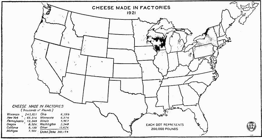 Cheese Made in Factories