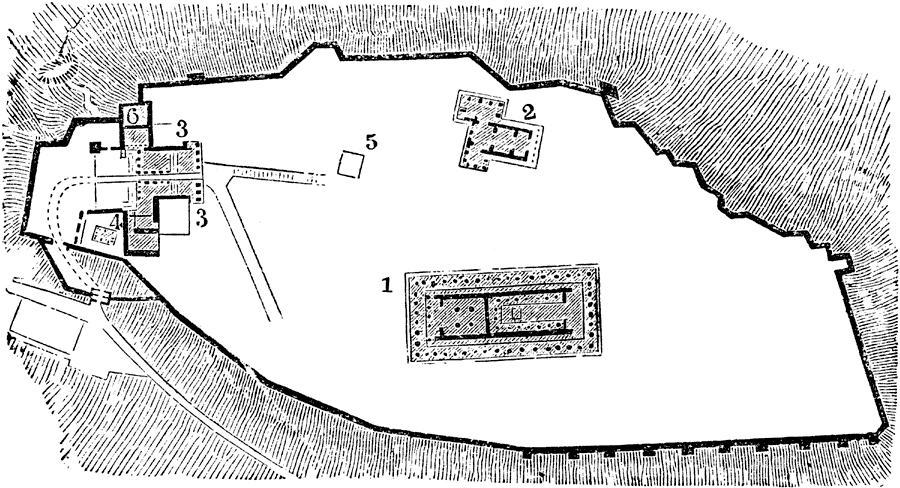 Plan of the Acropolis