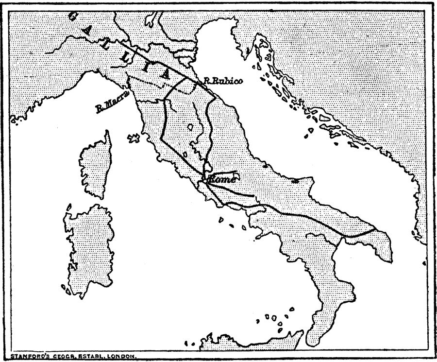 The Roman Roads in Italy