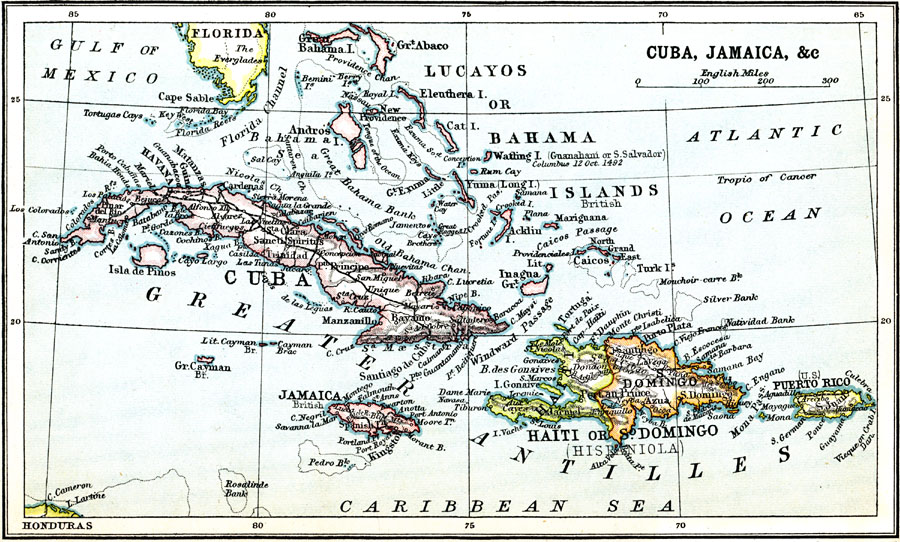 Cuba and Jamaica