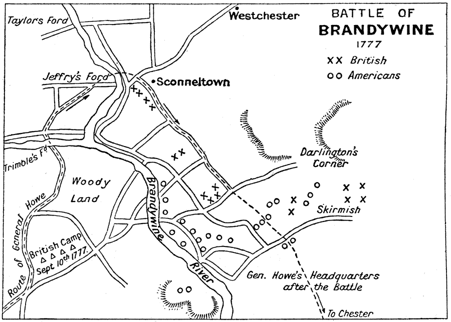 brandywine battlefield map
