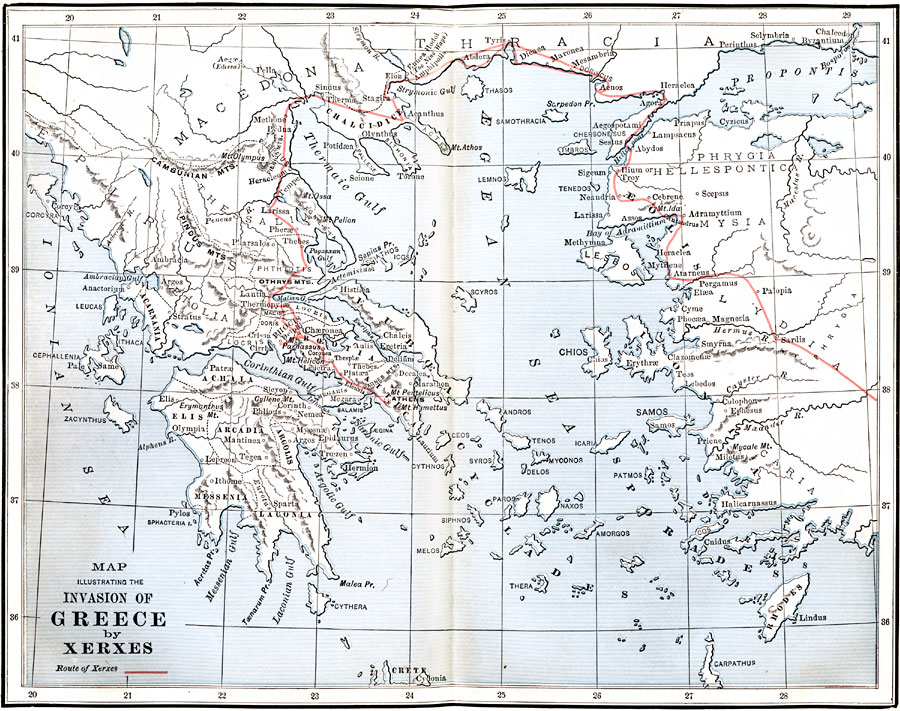 Invasion of Greece by Xerxes
