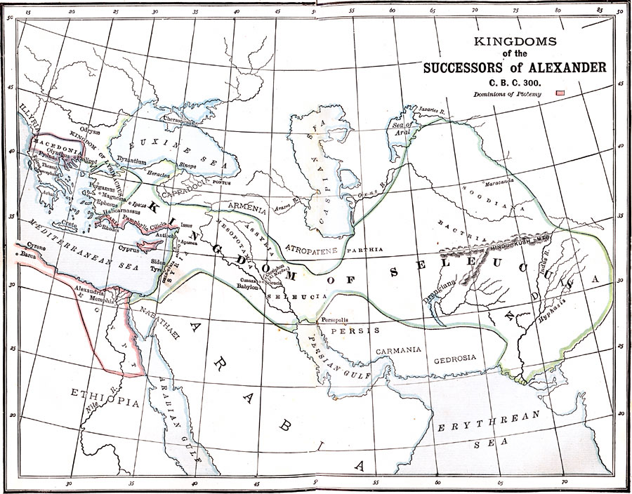 Kingdoms of the Successors of Alexander
