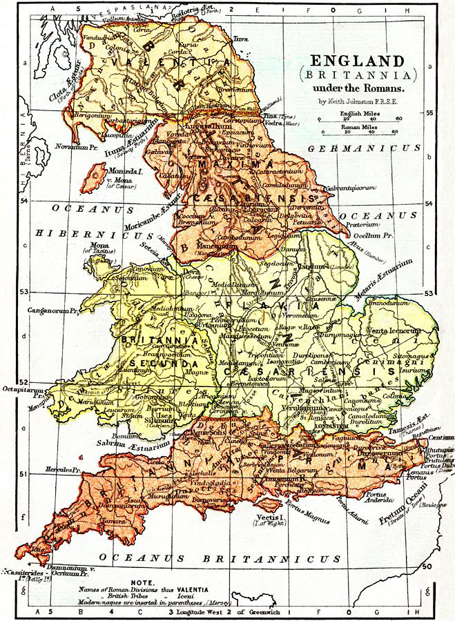 England under the Romans
