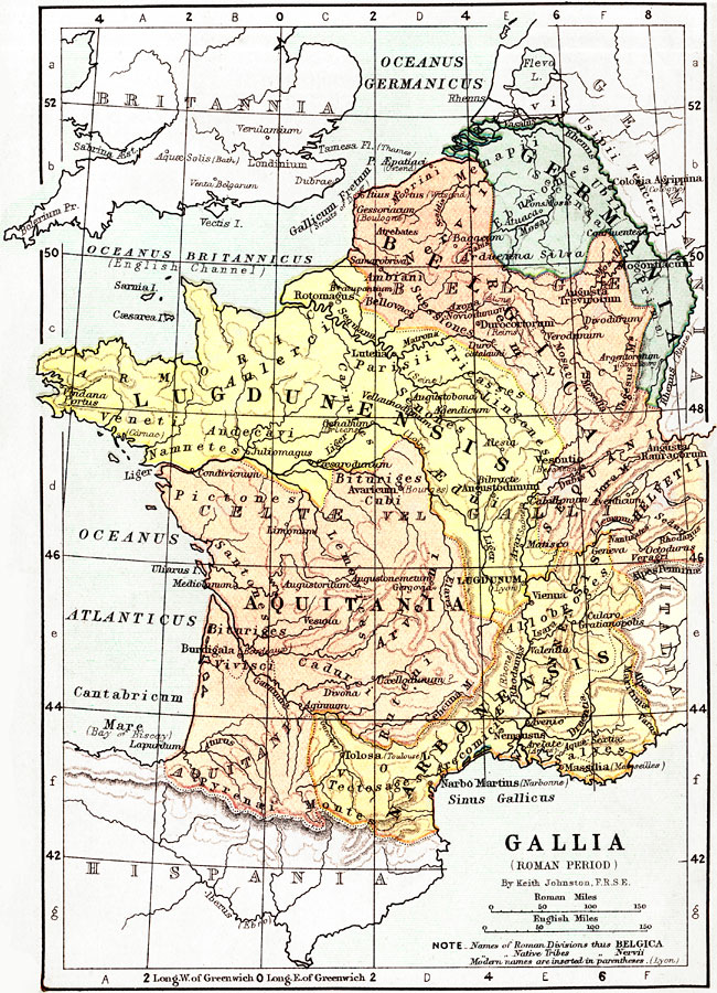 France and Germania during the Roman Period