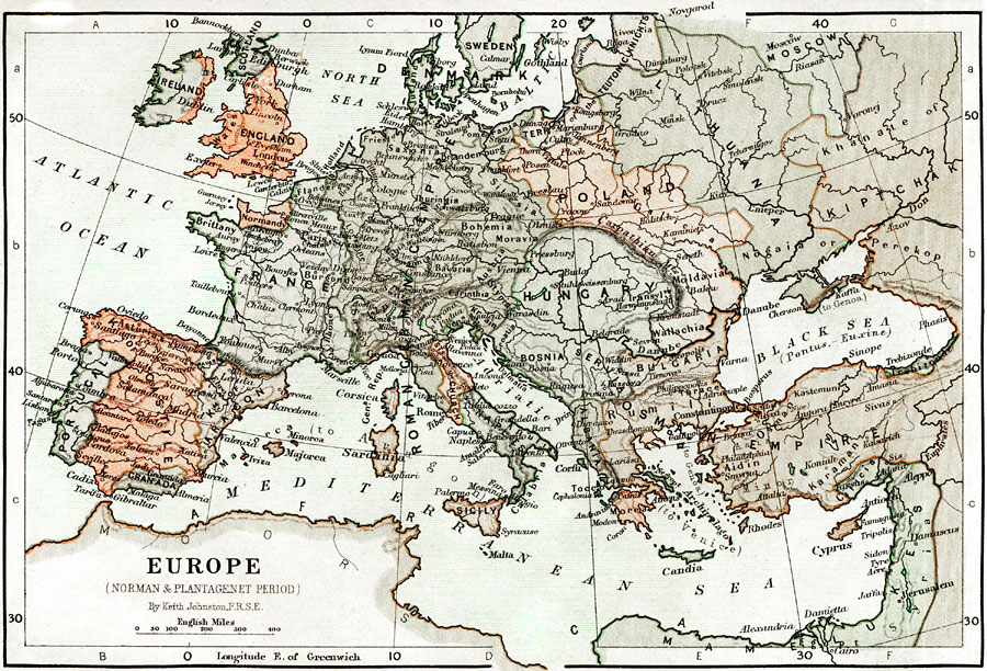 Europe During The Norman And Plantagenet Period