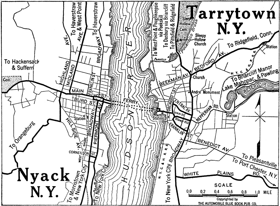 Tarrytown and Nyack, New York