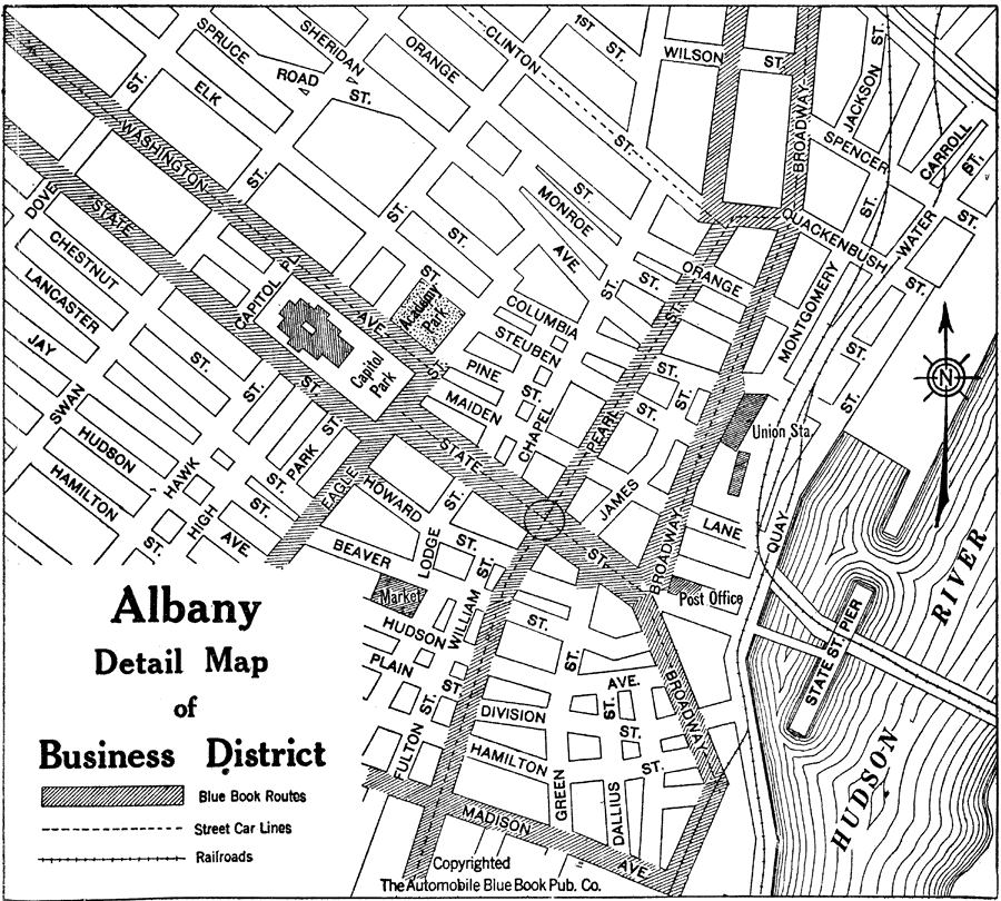 downtown albany new york map Albany New York downtown albany new york map