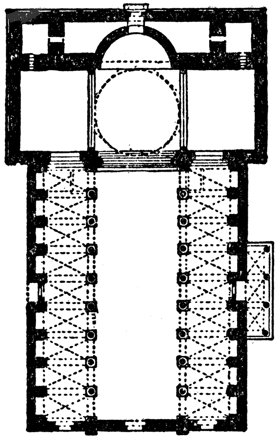 Plan of San Nicola at Bari