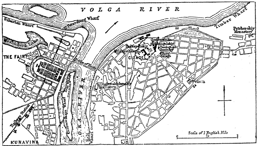 Plan of Nijni-Novgorod