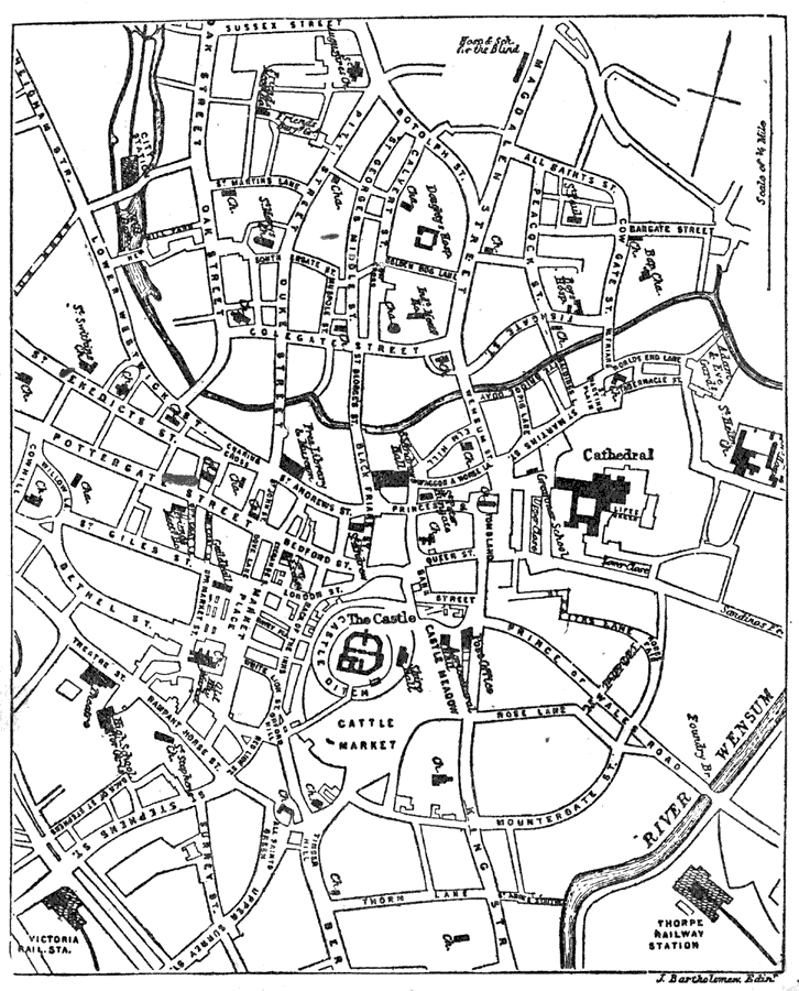 Plan of Norwich