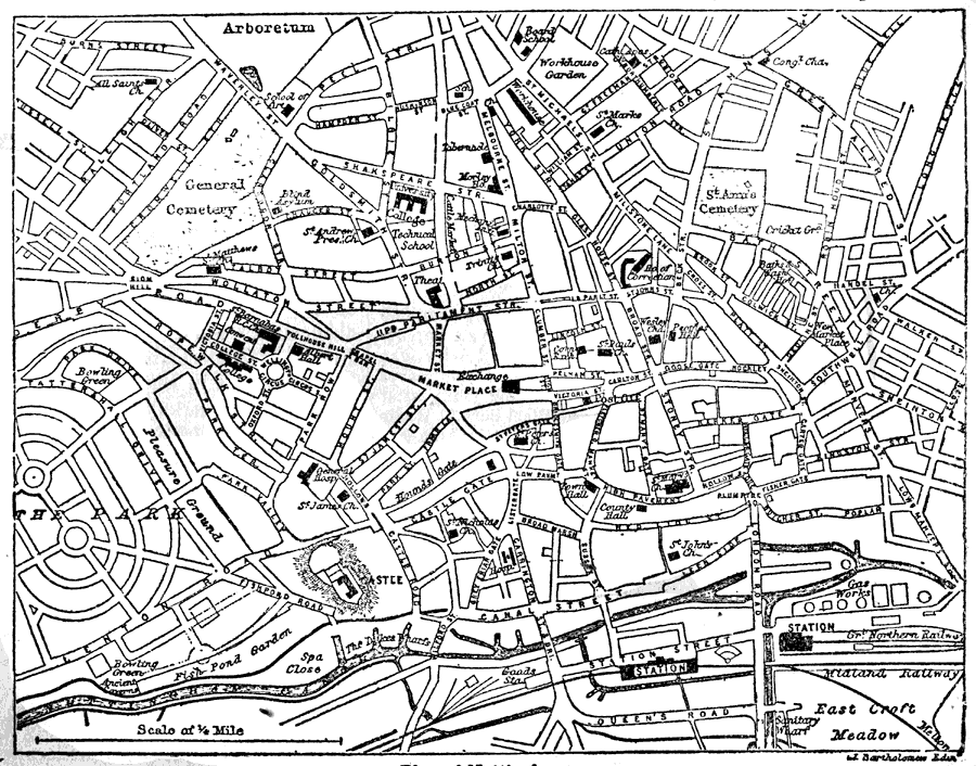 Plan of Nottingham