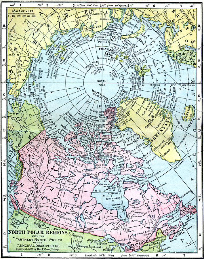 North Polar Regions with the 