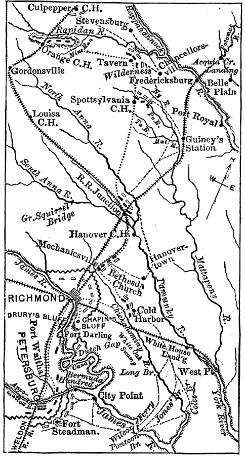 Grant's Campaign Around Richmond