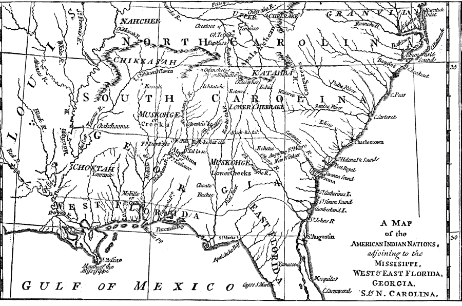 native americans in the east map