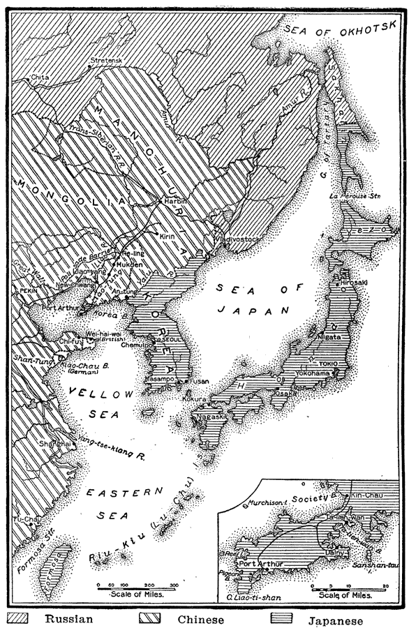 Russo Japanese War Map Maping Resources   11656 