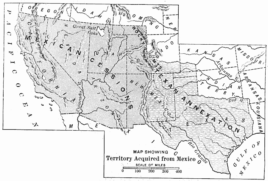 Territory Acquired from Mexico