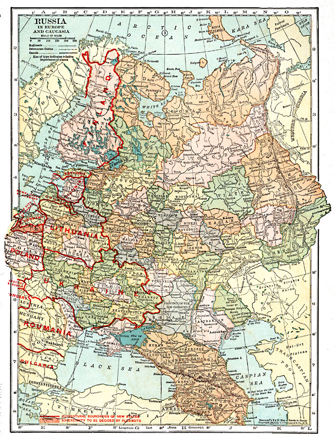 Russia in Europe and Caucasia
