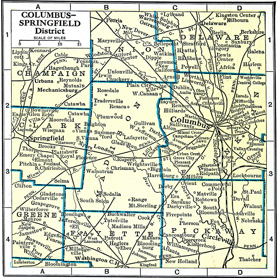 Columbus–Springfield District