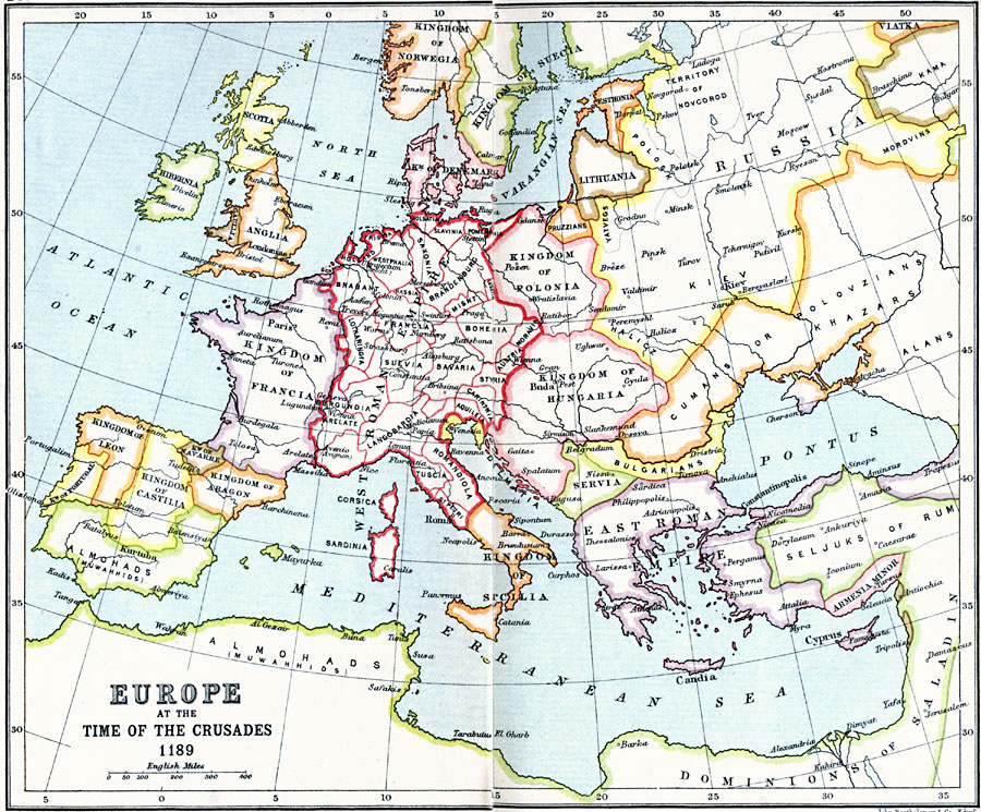 Europe at the Time of the Crusades