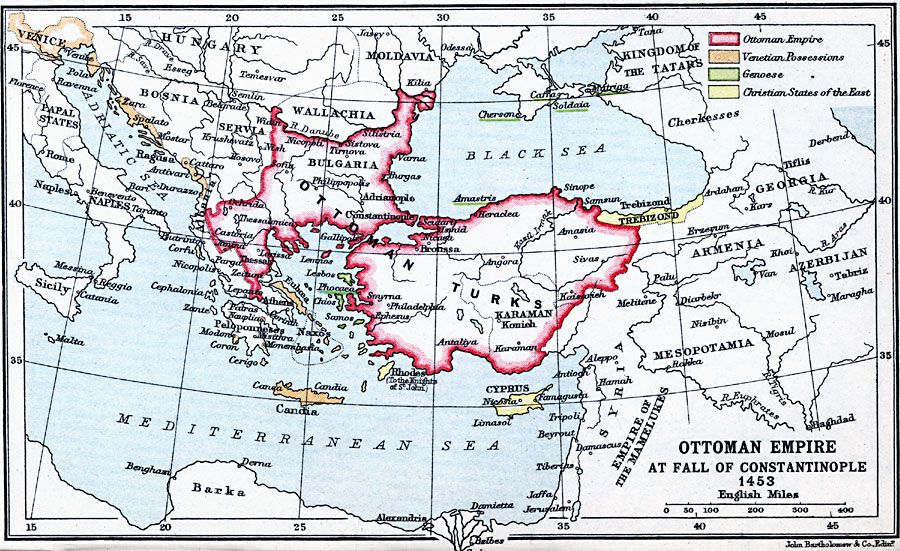 fall of constantinople map