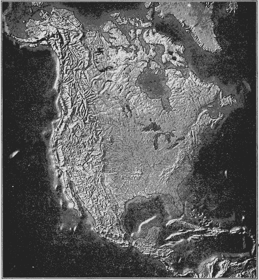 Relief Features of North America