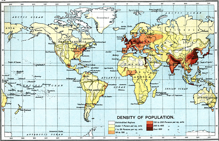 Density of Population