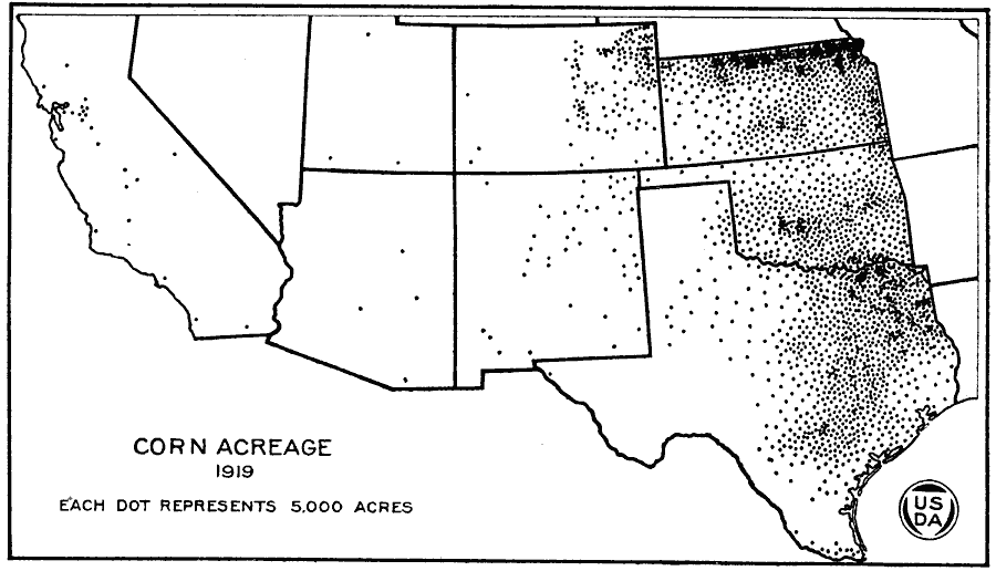 Corn Acreage in the West